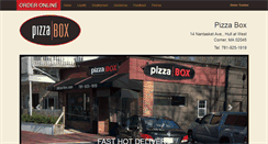 Desktop Screenshot of pizza-box.com