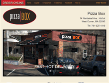 Tablet Screenshot of pizza-box.com